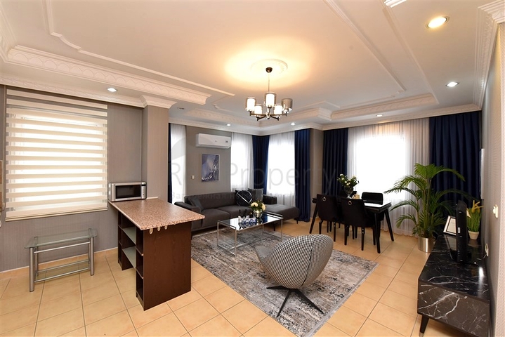 Wohnung mit 2+1 Grundriss, 400 m vom Kleopatra-Strand entfernt