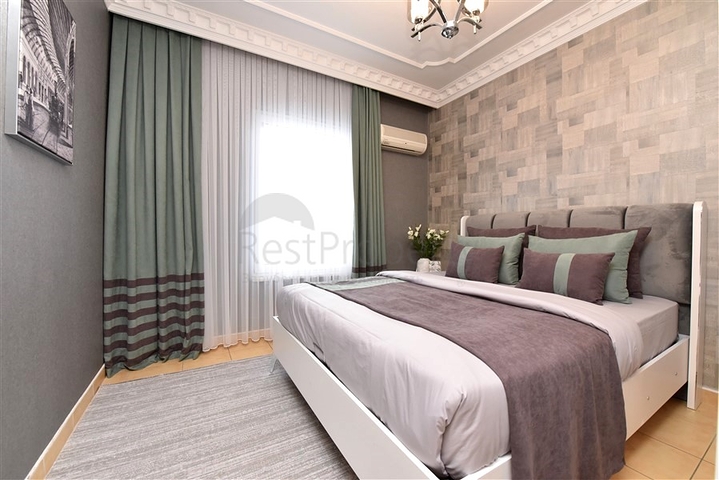 Wohnung mit 2+1 Grundriss, 400 m vom Kleopatra-Strand entfernt