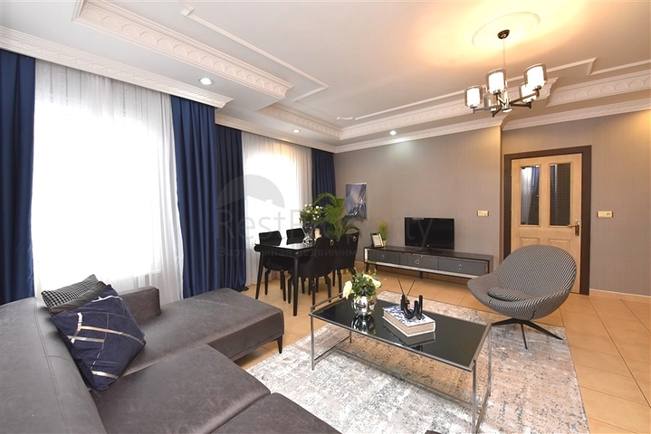 Wohnung mit 2+1 Grundriss, 400 m vom Kleopatra-Strand entfernt