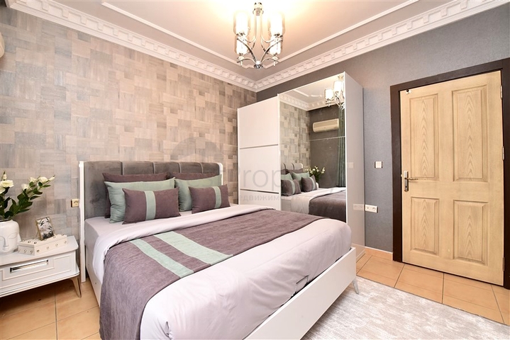 Wohnung mit 2+1 Grundriss, 400 m vom Kleopatra-Strand entfernt