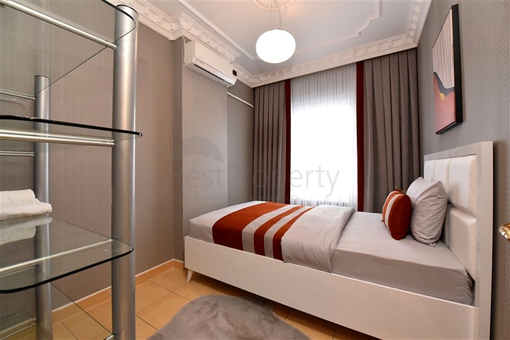 Wohnung mit 2+1 Grundriss, 400 m vom Kleopatra-Strand entfernt