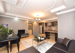 Wohnung mit 2+1 Grundriss, 400 m vom Kleopatra-Strand entfernt