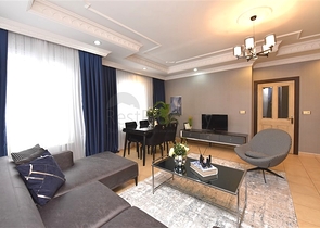 Wohnung mit 2+1 Grundriss, 400 m vom Kleopatra-Strand entfernt