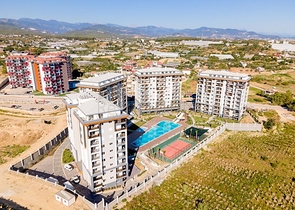 1+1 Wohnung in einem Komplex mit reicher Infrastruktur