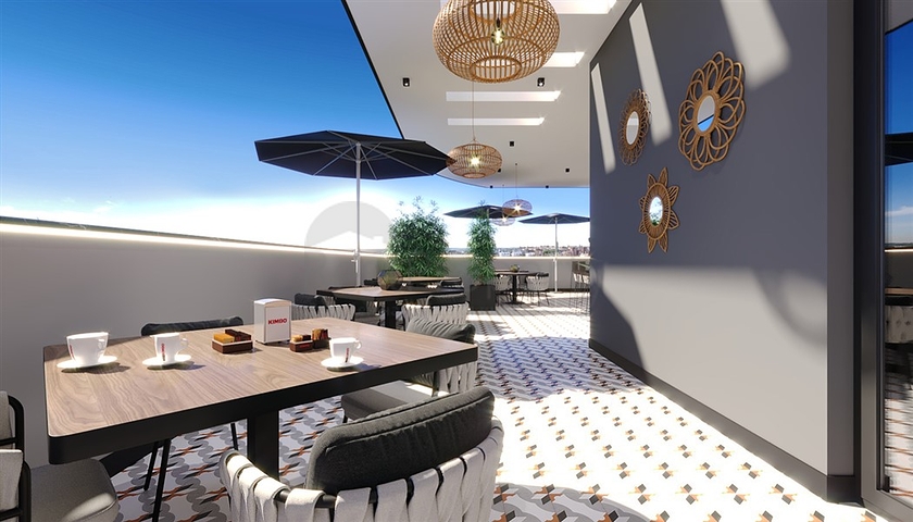 Zweizimmerwohnung in einem neuen Komplex