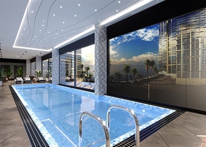 Zweizimmerwohnung in einem neuen Komplex