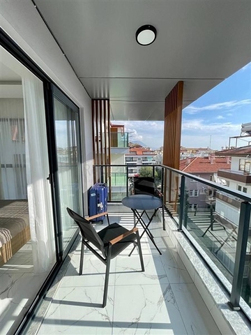 1+1 Wohnung im Zentrum von Alanya in einem neuen Haus