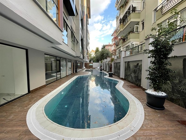 1+1 Wohnung im Zentrum von Alanya in einem neuen Haus