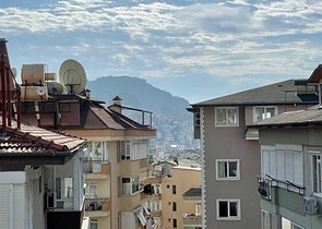 1+1 Wohnung im Zentrum von Alanya in einem neuen Haus