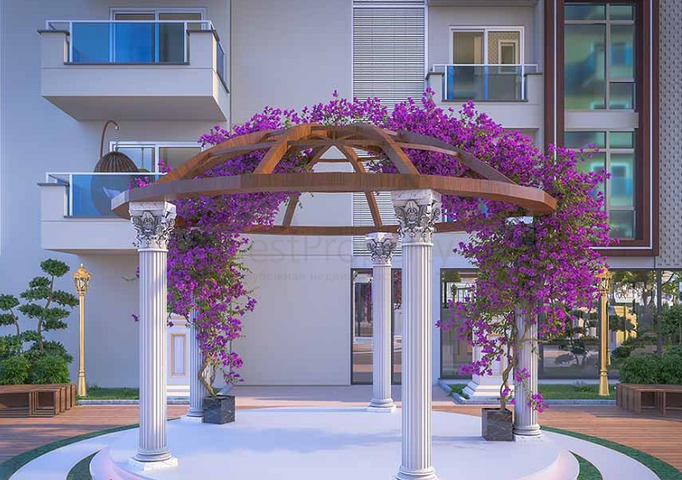 Dreizimmerwohnung im neuen Mahmutlar-Komplex 