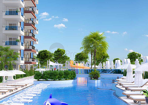 Dreizimmerwohnung im neuen Mahmutlar-Komplex 