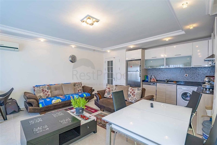 Möblierte Zweizimmerwohnung in Dschikkilli