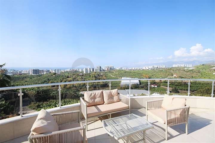 Villa mit Panoramablick auf das Meer