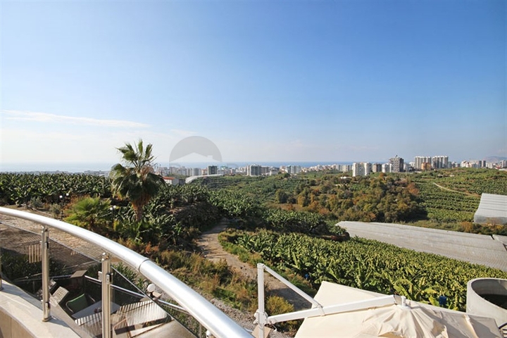 Villa mit Panoramablick auf das Meer