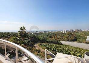 Villa mit Panoramablick auf das Meer