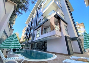 Gemütliche 1+1 Wohnung im Zentrum von Alanya