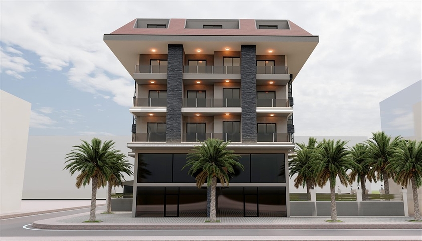 Neues Projekt an der Mittelmeerküste im Stadtteil Kestel