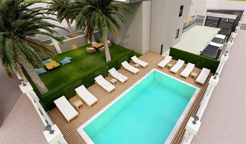 Neues Projekt an der Mittelmeerküste im Stadtteil Kestel