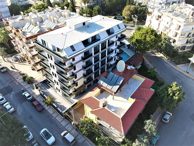 Wohnung in einem neuen Haus 300 m vom Meer entfernt im Zentrum von Alanya