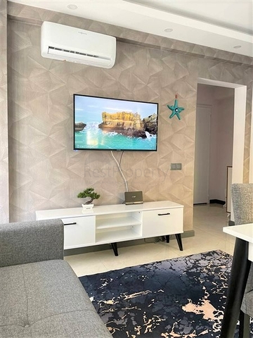 Wohnung in einem neuen Haus 300 m vom Meer entfernt im Zentrum von Alanya
