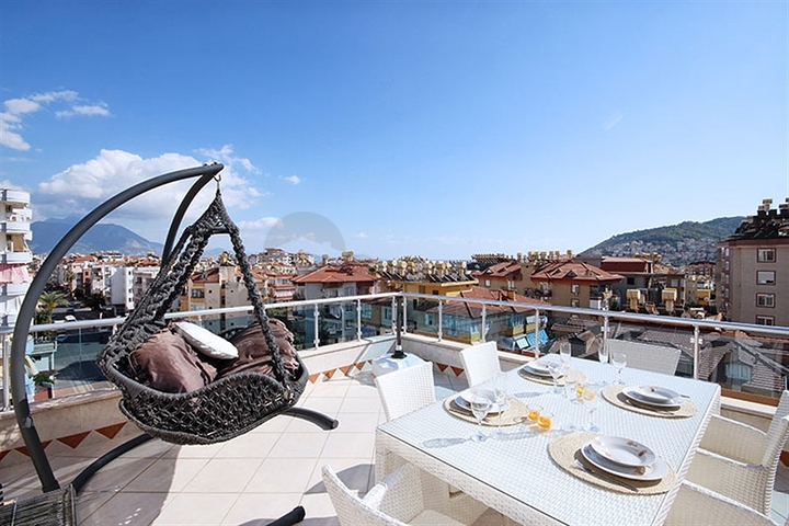 Penthouse mit Panoramablick im Herzen von Alanya