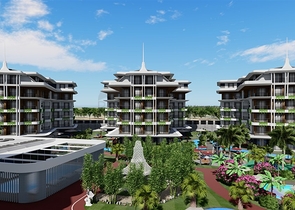 1+1 Wohnung in einem exklusiven Komplex