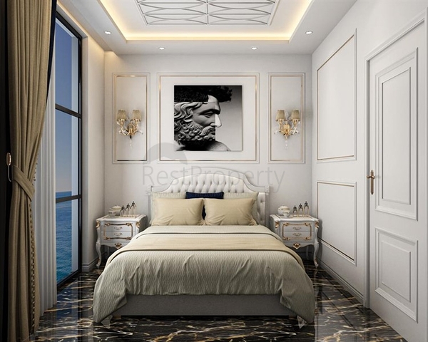 1+1 Wohnung in einem neuen Komplex im Zentrum von Alanya