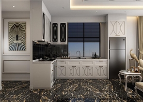 1+1 Wohnung in einem neuen Komplex im Zentrum von Alanya