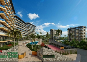 Wohnungen vom Eigentümer in einem schicken Komplex im Stadtteil Avsallar