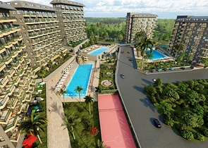 Wohnungen vom Eigentümer in einem schicken Komplex im Stadtteil Avsallar