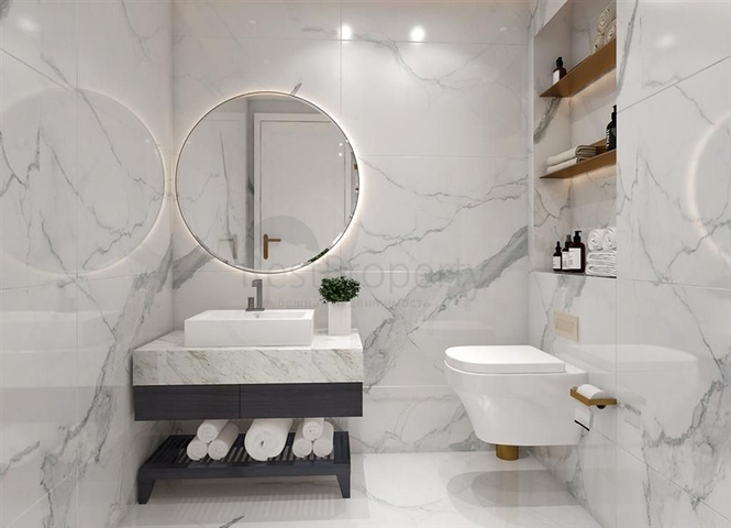 Zweizimmerwohnung im Zentrum von Alanya, nur 200m zum Meer