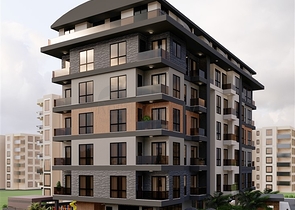 Zweizimmerwohnung im Zentrum von Alanya, nur 200m zum Meer