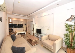 Möblierte 1+1-Wohnung am Kleopatra-Strand