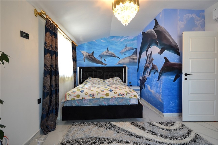 Penthouse 3+1 in einer Wohnanlage mit Infrastruktur im Stadtteil Kargicak