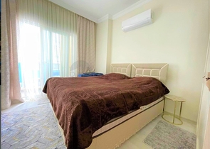 Möblierte Wohnung mit 1+1 Grundriss