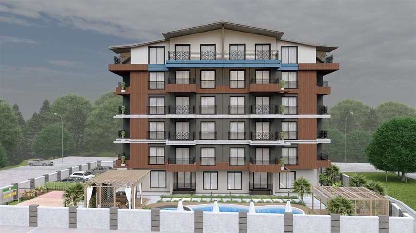 Das Projekt in der vielversprechendsten Gegend ist Gazipasa