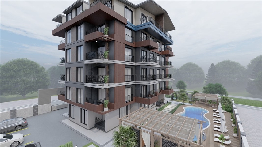 Das Projekt in der vielversprechendsten Gegend ist Gazipasa