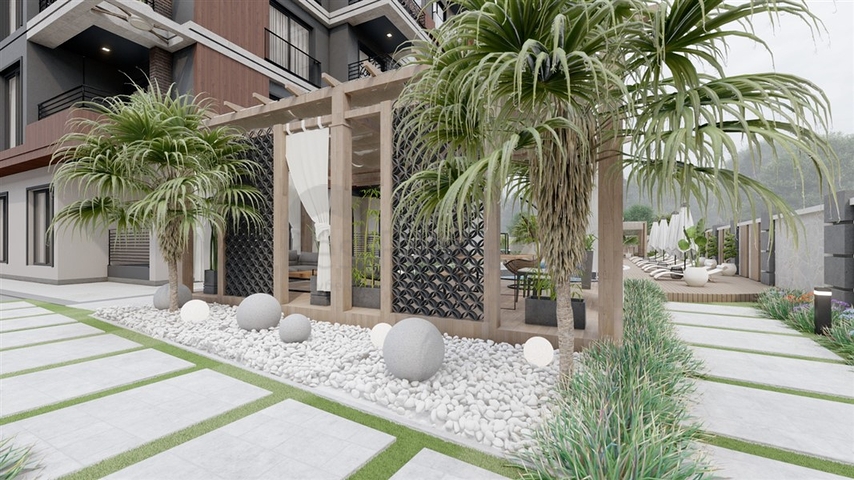 Das Projekt in der vielversprechendsten Gegend ist Gazipasa