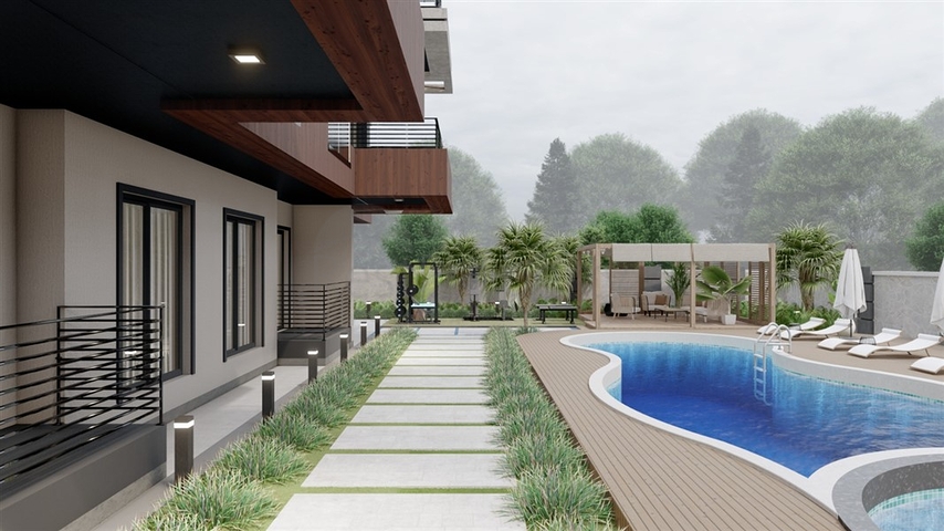 Das Projekt in der vielversprechendsten Gegend ist Gazipasa