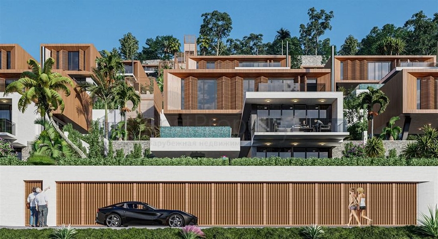 Neues Villenprojekt im Stadtteil Tepe