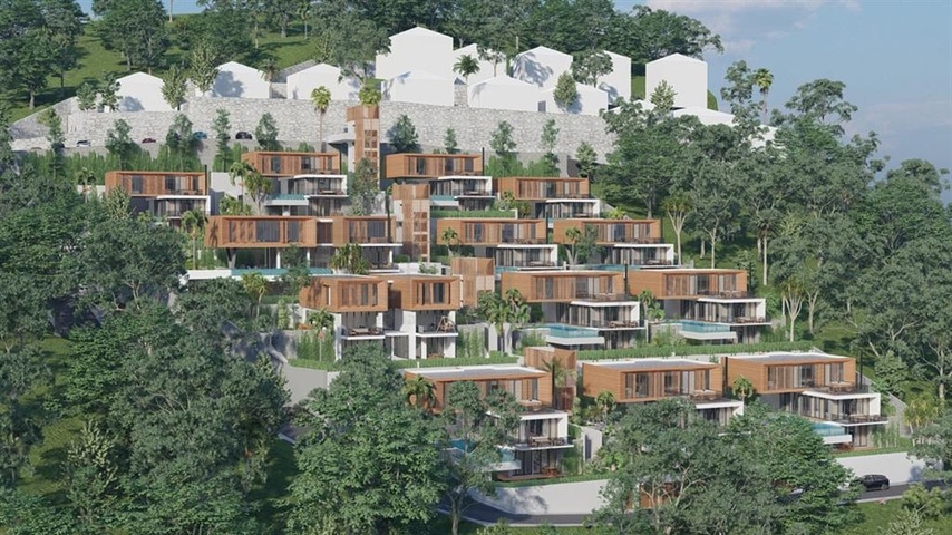 Neues Villenprojekt im Stadtteil Tepe