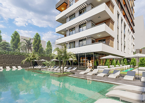 1+1 Wohnung im Stadtteil Mahmutlar