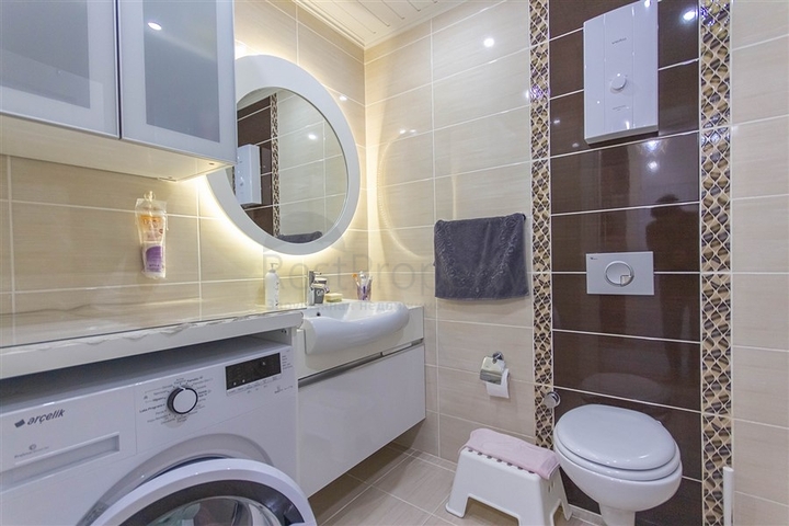 Apartment mit 1+1 Grundriss im Stadtteil Mahmutlar