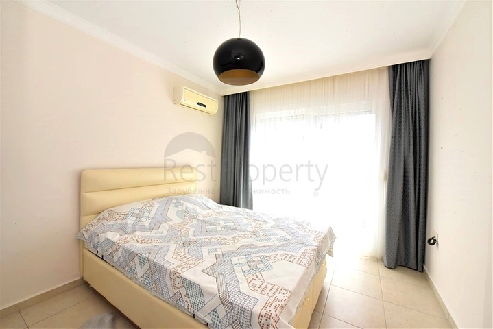 Wohnung 2+1 50 m vom Meer entfernt im Stadtteil Kestel 