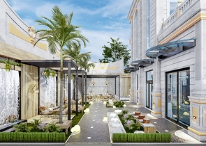 1+1 Wohnung in einer neuen Wohnanlage im Bezirk Mahmutlar