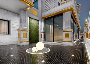 1+1 Wohnung in einer neuen Wohnanlage im Bezirk Mahmutlar