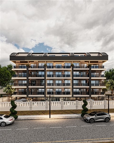 Neu errichtete Wohnanlage im Bezirk Oba