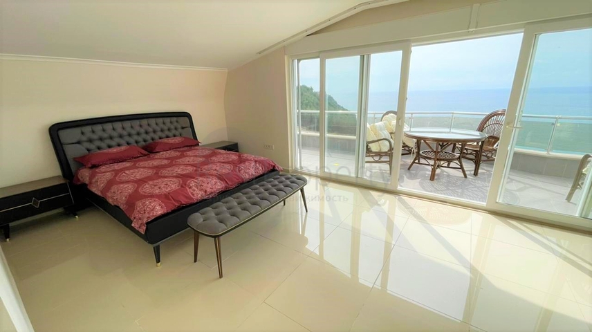 4+1 Penthouse mit Meerblick im Stadtteil Konakli