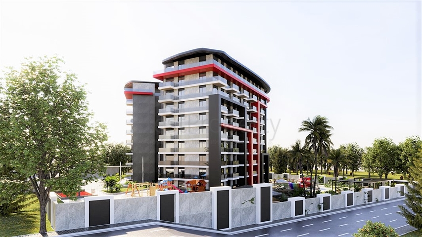 Neues Projekt mit Hotelinfrastruktur in Gazipasa