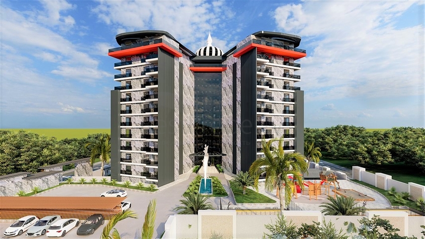 Neues Projekt mit Hotelinfrastruktur in Gazipasa